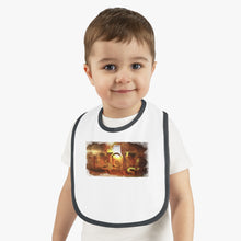 Load image into Gallery viewer, GOD 1st Baby Trim Jersey Bib (5 Different Colors) ๐ผ