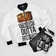 Load image into Gallery viewer, GOD 1st “SOCompton” Bomber Jacket (W&B) og