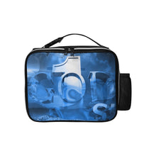 Load image into Gallery viewer, GOD 1st (Blue) Leather Lunch Bag