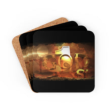 Load image into Gallery viewer, GOD 1st Cork Back Coaster (Original)
