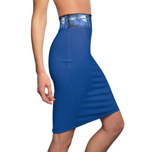 Load image into Gallery viewer, GOD 1st Pencil Skirt 👗 (Blue)