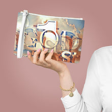 Load image into Gallery viewer, GOD 1st Clutch Bag (SkyBlue&beige)