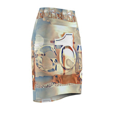 Load image into Gallery viewer, GOD 1st Pencil Skirt 👗 (SkyBlue&beige)