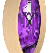Load image into Gallery viewer, GOD 1st Wall clock 🕰 (Purple)