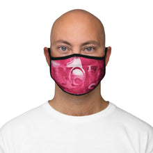 Load image into Gallery viewer, GOD 1st Unisex Fitted Face Mask 😷 (Pink)