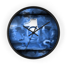 Load image into Gallery viewer, GOD 1st Wall clock 🕰 (Blue)