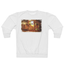 Load image into Gallery viewer, GOD 1st Unisex “SHALOM Y’all” Sweatshirt (White/Black) multi