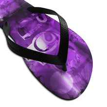 Load image into Gallery viewer, GOD 1st Unisex Flip-Flops (Purple)
