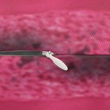 Load image into Gallery viewer, GOD 1st Spun Lumbar Pillow (Pink)