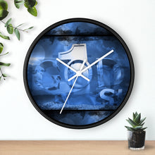 Load image into Gallery viewer, GOD 1st Wall clock 🕰 (Blue)