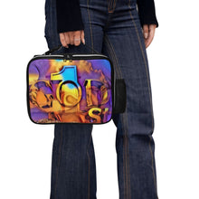 Load image into Gallery viewer, GOD 1st (Multicolored) Leather Lunch Bag