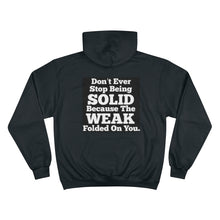 Load image into Gallery viewer, GOD 1st Champion Hoodie (Blue-Solid/Weak)
