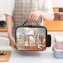 Load image into Gallery viewer, GOD 1st (SkyBlue) Leather Lunch Bag
