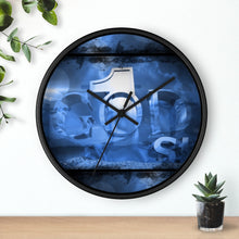 Load image into Gallery viewer, GOD 1st Wall clock 🕰 (Blue)