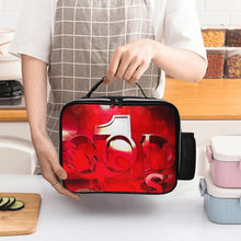 Load image into Gallery viewer, GOD 1st (Red) Leather Lunch Bag