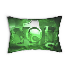 Load image into Gallery viewer, GOD 1st Lumbar Pillow (Green)