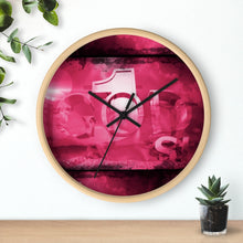 Load image into Gallery viewer, GOD 1st Wall clock 🕰 (Pink)