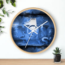 Load image into Gallery viewer, GOD 1st Wall clock 🕰 (Blue)