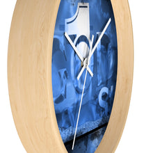 Load image into Gallery viewer, GOD 1st Wall clock 🕰 (Blue)