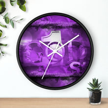 Load image into Gallery viewer, GOD 1st Wall clock 🕰 (Purple)