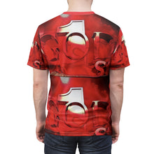 Load image into Gallery viewer, GOD 1st Unisex Cut & Sew Tee (Red)