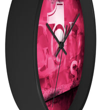 Load image into Gallery viewer, GOD 1st Wall clock 🕰 (Pink)