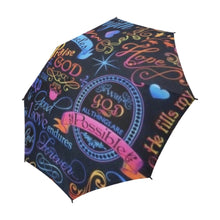 Load image into Gallery viewer, GOD 1st "Praise GOD" Semi-Automatic Foldable Umbrella