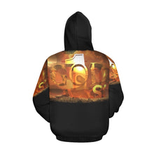 Load image into Gallery viewer, GOD1st (HalfSleevePrinted) Hoodie for Men (USA Size) (Model H13)