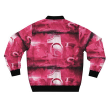 Load image into Gallery viewer, GOD 1st Unisex Bomber Jacket (Pink)