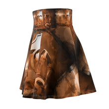 Load image into Gallery viewer, GOD 1st Skater Skirt π (Rust)