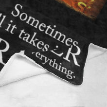Load image into Gallery viewer, GOD1st "SometimesOnePrayer" Ultra-Soft Micro Fleece Blanket 30''x40''