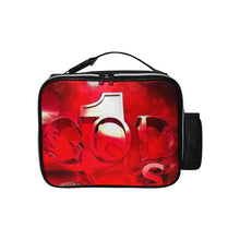 Load image into Gallery viewer, GOD 1st (Red) Leather Lunch Bag