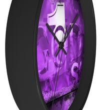 Load image into Gallery viewer, GOD 1st Wall clock 🕰 (Purple)