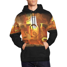 Load image into Gallery viewer, GOD1st (HalfSleevePrinted) Hoodie for Men (USA Size) (Model H13)