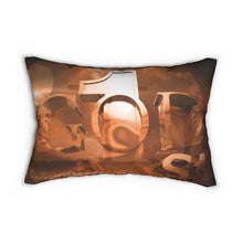 Load image into Gallery viewer, GOD 1st Lumbar Pillow (Rust)