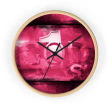Load image into Gallery viewer, GOD 1st Wall clock 🕰 (Pink)