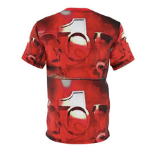 Load image into Gallery viewer, GOD 1st Unisex Cut & Sew Tee (Red)