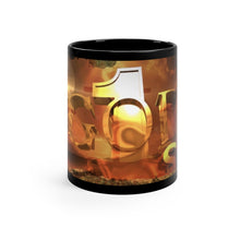 Load image into Gallery viewer, GOD 1st Accent Black Mug 11oz