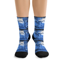 Load image into Gallery viewer, GOD 1st DTG Socks 🧦 (Blue)