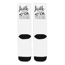 Load image into Gallery viewer, GOD 1st "FaithMovesMountains" Trouser Socks (For Men)