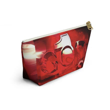 Load image into Gallery viewer, GOD 1st Accessory Pouch w T-bottom (Red)