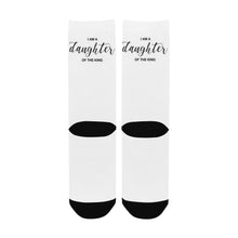 Load image into Gallery viewer, GOD 1st "Daughter Of The King" Custom Socks for Women