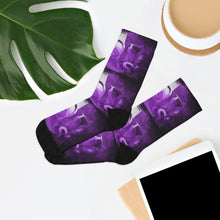 Load image into Gallery viewer, GOD 1st DTG Socks 🧦 (Purple)