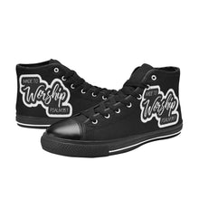 Load image into Gallery viewer, GOD 1st "MadeToWorship" Men’s Classic High Top Canvas Shoes (Model 017)