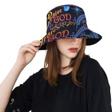 Load image into Gallery viewer, GOD 1st "Praise GOD" Unisex Summer Bucket Hat