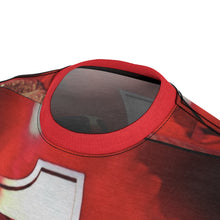 Load image into Gallery viewer, GOD 1st Unisex Cut & Sew Tee (Red)