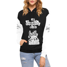 Load image into Gallery viewer, GOD 1st "DaughterOfTheKing" Hoodie for Women (USA Size) (Model H13)