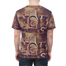 Load image into Gallery viewer, GOD 1st Unisex Cut & Sew Tee (Brown)