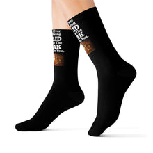 Load image into Gallery viewer, GOD 1st Sublimation Socks 🧦 (Customized) Black