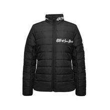 Load image into Gallery viewer, GOD1st "Love One Another" Women's Stand Collar Padded Jacket